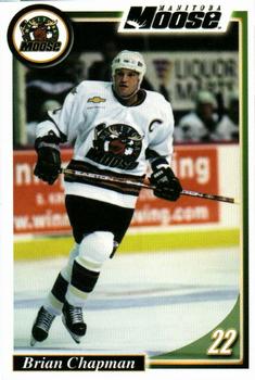 2002-03 Husky/Mohawk Manitoba Moose (AHL) #22 Brian Chapman Front