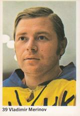 1974-75 Williams Hockey (Swedish) #39 Vladimir Merinov Front