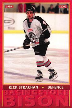 1999-00 Basingstoke Bison (BNL) #1 Rick Strachan Front