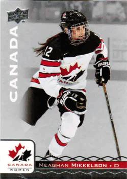 2017 Upper Deck Team Canada Juniors #32 Meaghan Mikkelson Front