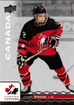 2017 Upper Deck Team Canada Juniors #46 Josh Brook Front