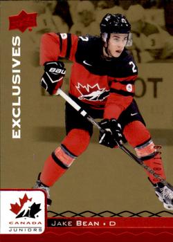 2017 Upper Deck Team Canada Juniors - Red Exclusives #2 Jake Bean Front
