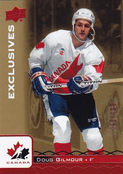2017 Upper Deck Team Canada Juniors - Red Exclusives #91 Doug Gilmour Front