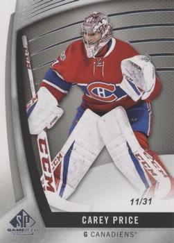 2017-18 SP Game Used #10 Carey Price Front