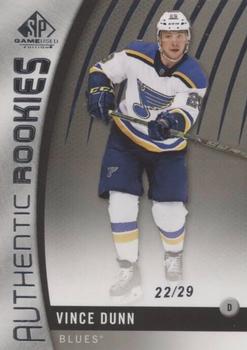 2017-18 SP Game Used #127 Vince Dunn Front