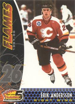 1997-98 Saint John Flames (AHL) #NNO Erik Andersson Front