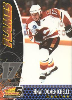 1997-98 Saint John Flames (AHL) #NNO Hnat Domenichelli Front