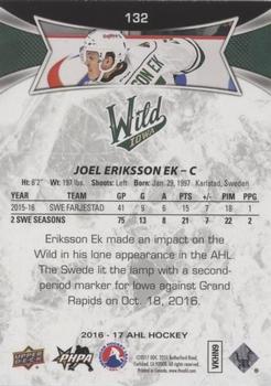 2016-17 Upper Deck AHL - Green #132 Joel Eriksson Ek Back