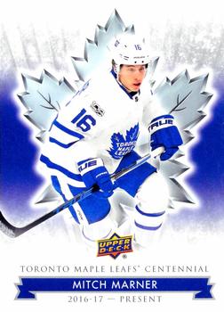 2017 Upper Deck Toronto Maple Leafs Centennial #18 Mitch Marner Front