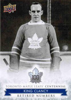 2017 Upper Deck Toronto Maple Leafs Centennial #127 King Clancy Front