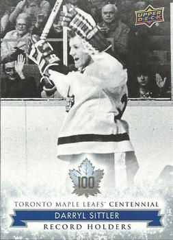 2017 Upper Deck Toronto Maple Leafs Centennial #139 Darryl Sittler Front