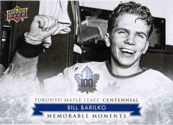 2017 Upper Deck Toronto Maple Leafs Centennial #174 Bill Barilko Front