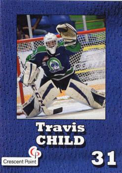 2016-17 Crescent Point Swift Current Broncos (WHL) #NNO Travis Child Front