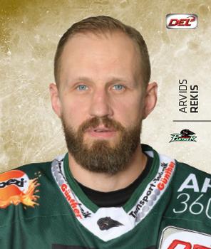 2017-18 Playercards Stickers (DEL) #9 Arvids Rekis Front