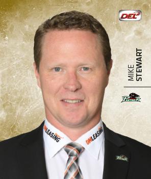 2017-18 Playercards Stickers (DEL) #27 Michael Stewart Front