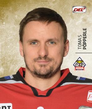 2017-18 Playercards Stickers (DEL) #57 Tomas Popperle Front