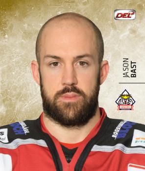 2017-18 Playercards Stickers (DEL) #72 Jason Bast Front