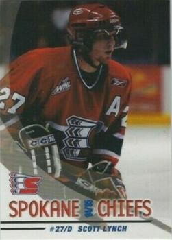 2004-05 Grandstand Spokane Chiefs (WHL) #NNO Scott Lynch Front