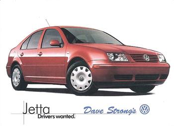 1999-00 Dave Strong's Volkswagen Utah Grizzlies (IHL) #08 Volkswagen Jetta Front