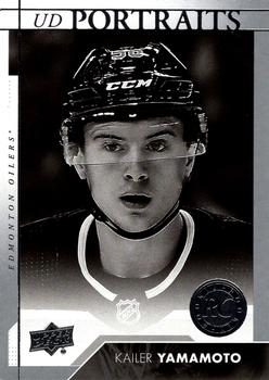 2017-18 Upper Deck - UD Portraits #P-95 Kailer Yamamoto Front