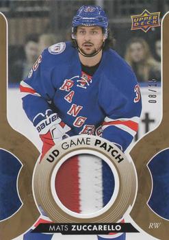 2017-18 Upper Deck - UD Game Jersey Patches #GJ-MZ Mats Zuccarello Front