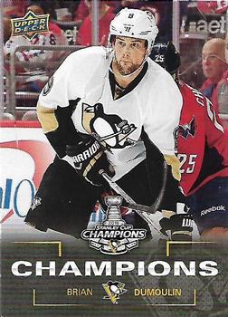 2016 Upper Deck Stanley Cup Champions Box Set #8 Brian Dumoulin Front