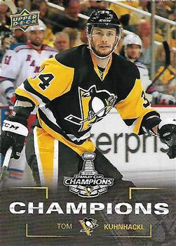2016 Upper Deck Stanley Cup Champions Box Set #14 Tom Kuhnhackl Front