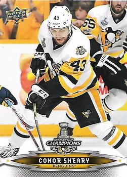 2017 Upper Deck Stanley Cup Champions Box Set #14 Conor Sheary Front