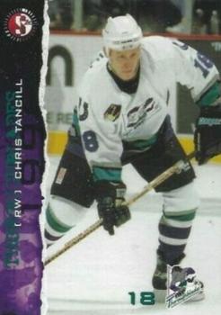 1996-97 SplitSecond Kentucky Thoroughblades (AHL) #24 Chris Tancill Front