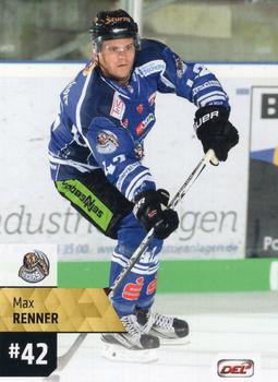 2017-18 Playercards (DEL) #DEL-185 Max Renner Front