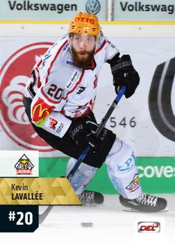 2017-18 Playercards (DEL) #DEL-335 Kevin Lavallee Front