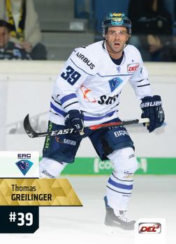 2017-18 Playercards (DEL) #DEL-357 Thomas Greilinger Front