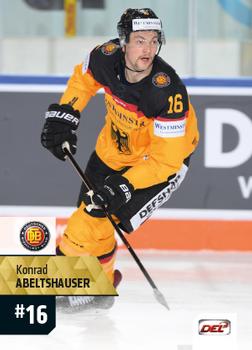 2017-18 Playercards (DEL) #DEL-512 Konrad Abeltshauser Front