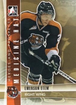 2011-12 In The Game Heroes & Prospects Update #233 Emerson Etem Front