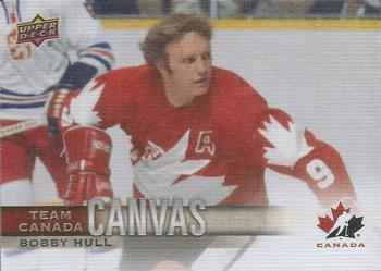2017-18 Upper Deck Team Canada - Team Canada Canvas #TCC-33 Bobby Hull Front