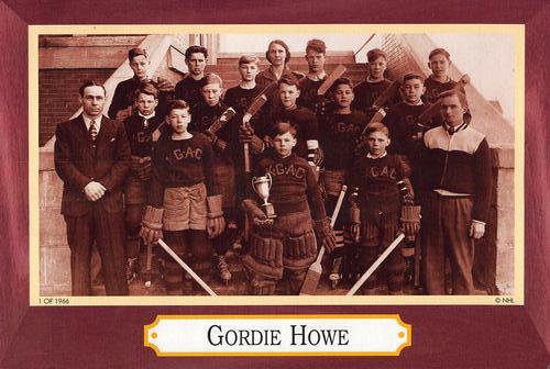 1995-96 Parkhurst 1966-67 - Gordie Howe BeeHive #NNO Gordie Howe Front