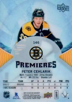2017-18 Upper Deck Ice #146 Peter Cehlarik Back