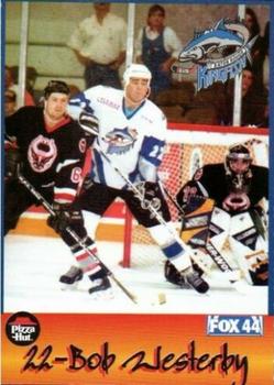 1998-99 Baton Rouge Kingfish (ECHL) #18 Bob Westerby Front