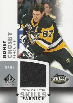 2017-18 SP Game Used - 2017 NHL All-Star Skills Fabrics #AS-SC Sidney Crosby Front