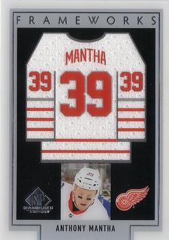 2017-18 SP Game Used - Frameworks Jumbo Jersey Relic #FW-AM Anthony Mantha Front