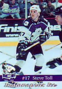 1999-00 Roox Indianapolis Ice (CHL) #18 Steven Toll Front