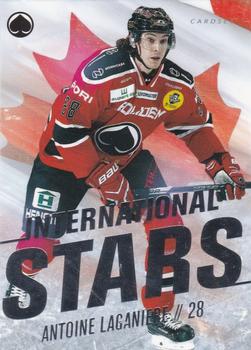 2017-18 Cardset Finland - International Stars #IS9 Antoine Laganiere Front
