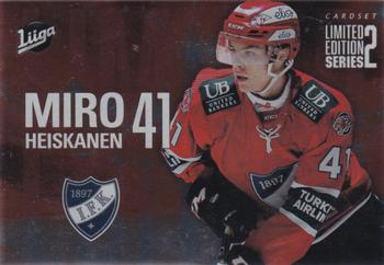 2017-18 Cardset Finland - Limited Edition (Series Two) #NNO Miro Heiskanen Front