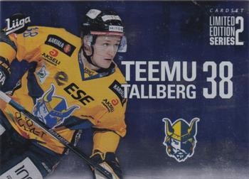 2017-18 Cardset Finland - Limited Edition (Series Two) #NNO Teemu Tallberg Front