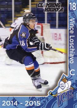 2014-15 Kootenay Ice (WHL) #NNO Vince Loschiavo Front