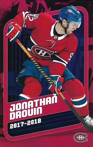 2017-18 Montreal Canadiens #NNO Jonathan Drouin Front