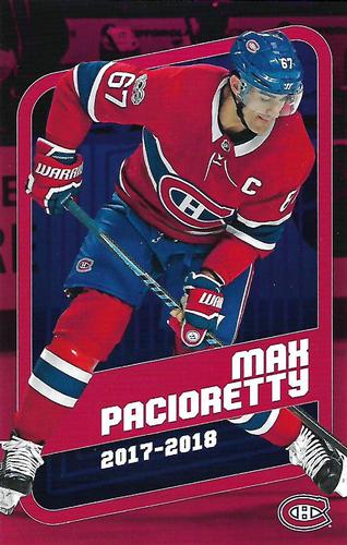 2017-18 Montreal Canadiens #NNO Max Pacioretty Front