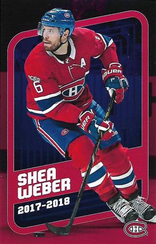 2017-18 Montreal Canadiens #NNO Shea Weber Front