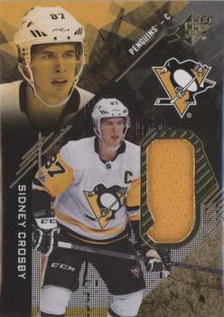 2017-18 SPx - Material Jersey #1 Sidney Crosby Front