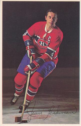 1970-71 Montreal Canadiens #NNO Jean Beliveau Front